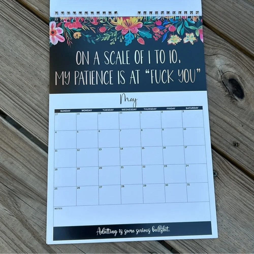 Exhausted Woman 2025 Calendar